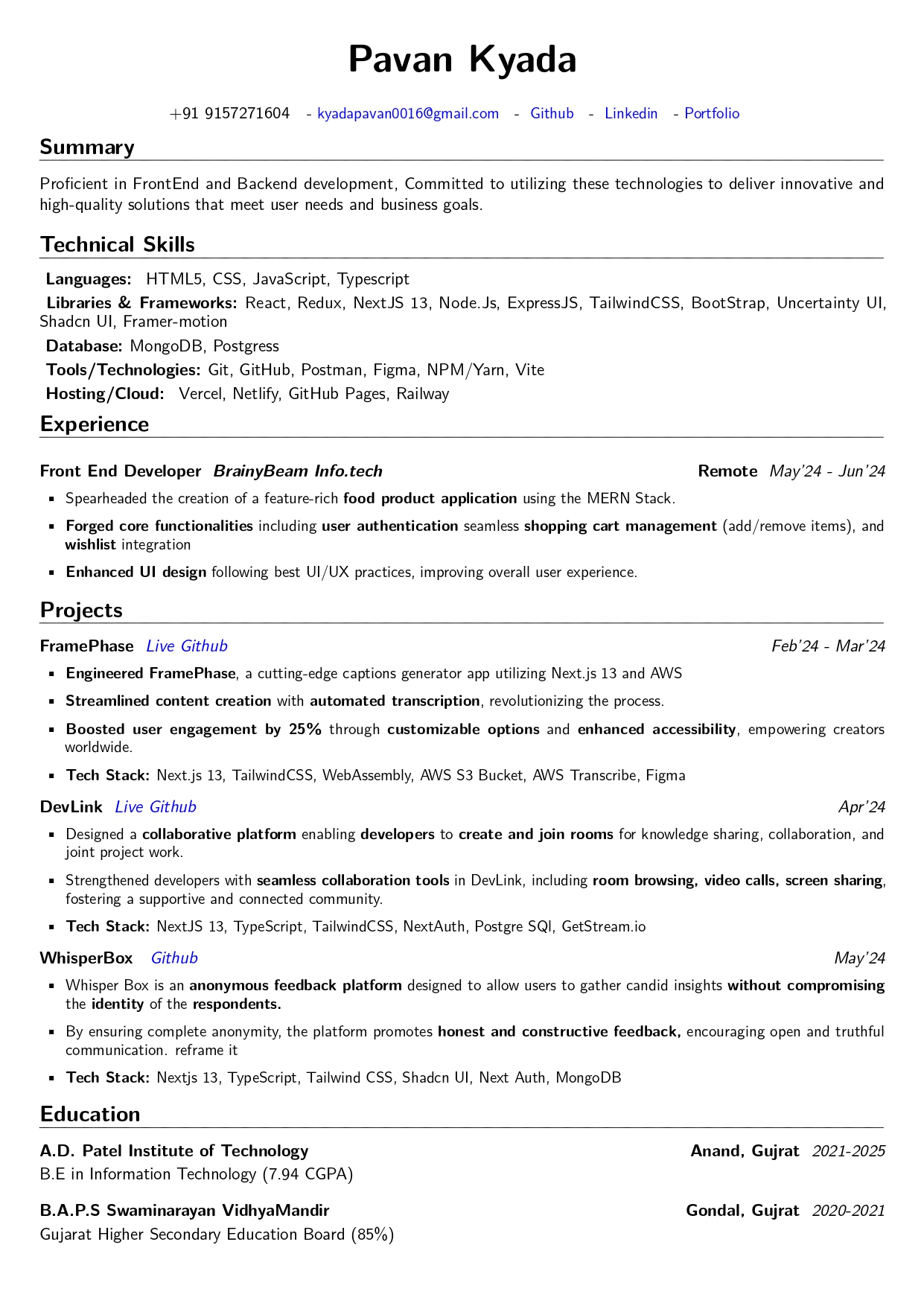 Pavan_Kyada_Resume